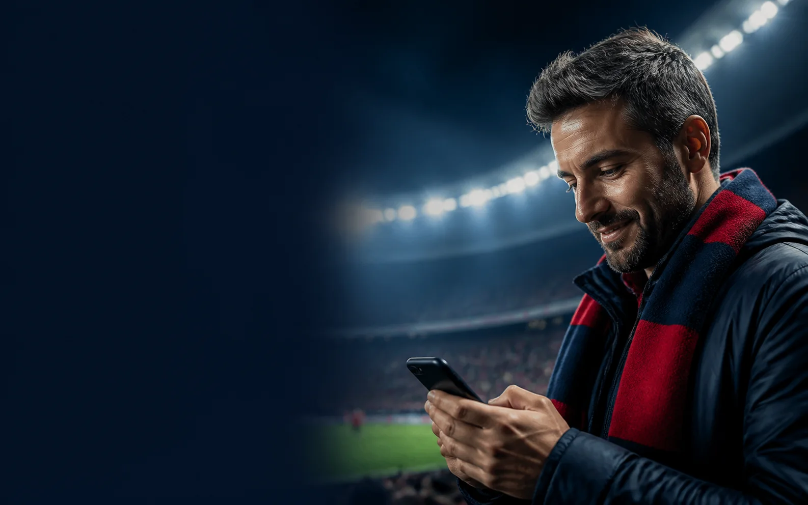 Používání aplikace BetLabel na stadionu